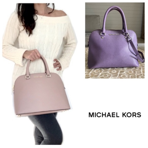 Michael Kors Cindy Satchel in lilac - Picture 1 of 14